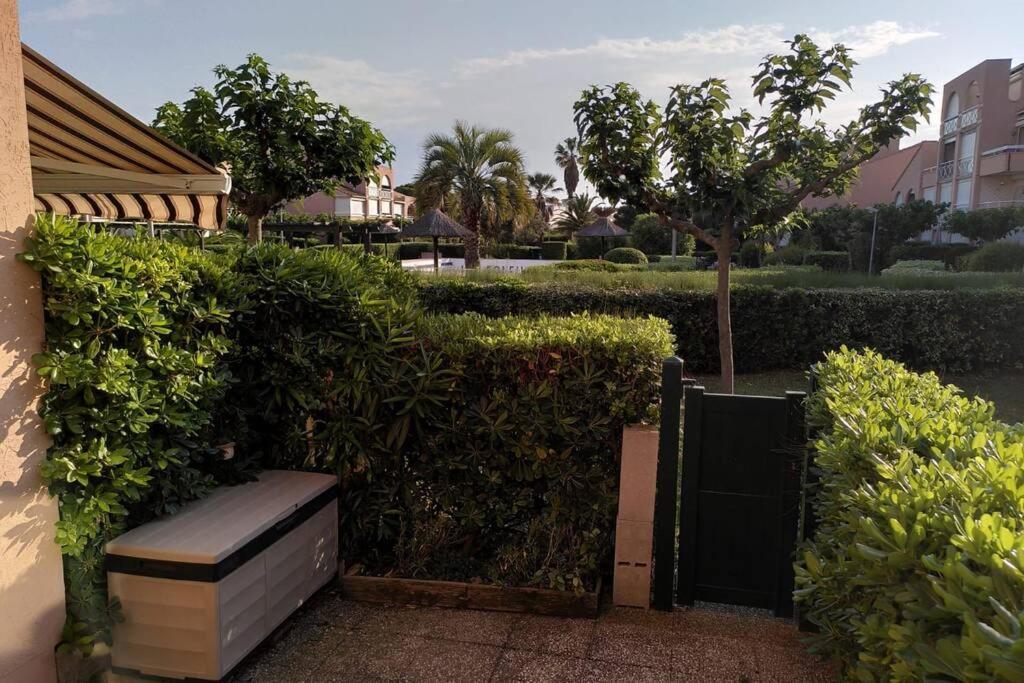 Nid Douillet F2, Clim, Jardin, Piscine, Parking, Plage 200 M Palavas Exterior foto